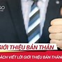 Bài Viết Giới Thiệu Về Bản Thân Hay