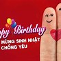 Chúc Mừng Sinh Nhật Chồng Yêu