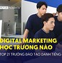 Học Thạc Sĩ Marketing Ở Đâu Tốt