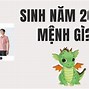 Sinh Năm 2000 Nam Mạng Mệnh Gì