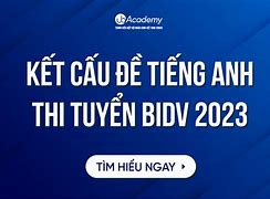 Thi Tiếng Anh Bidv